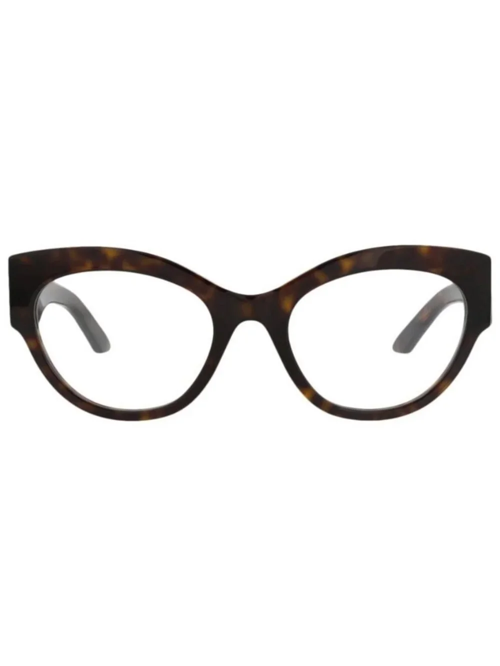New Alexander McQueen Womens Cat Eye Havana Havana Transparent Fashion Designer